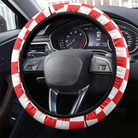 Plitvice Waterfall Hrvatska Scenery Steering Wheel Cover