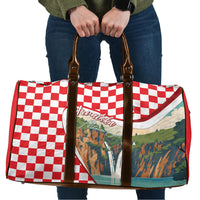 Plitvice Waterfall Hrvatska Scenery Travel Bag