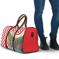 Plitvice Waterfall Hrvatska Scenery Travel Bag