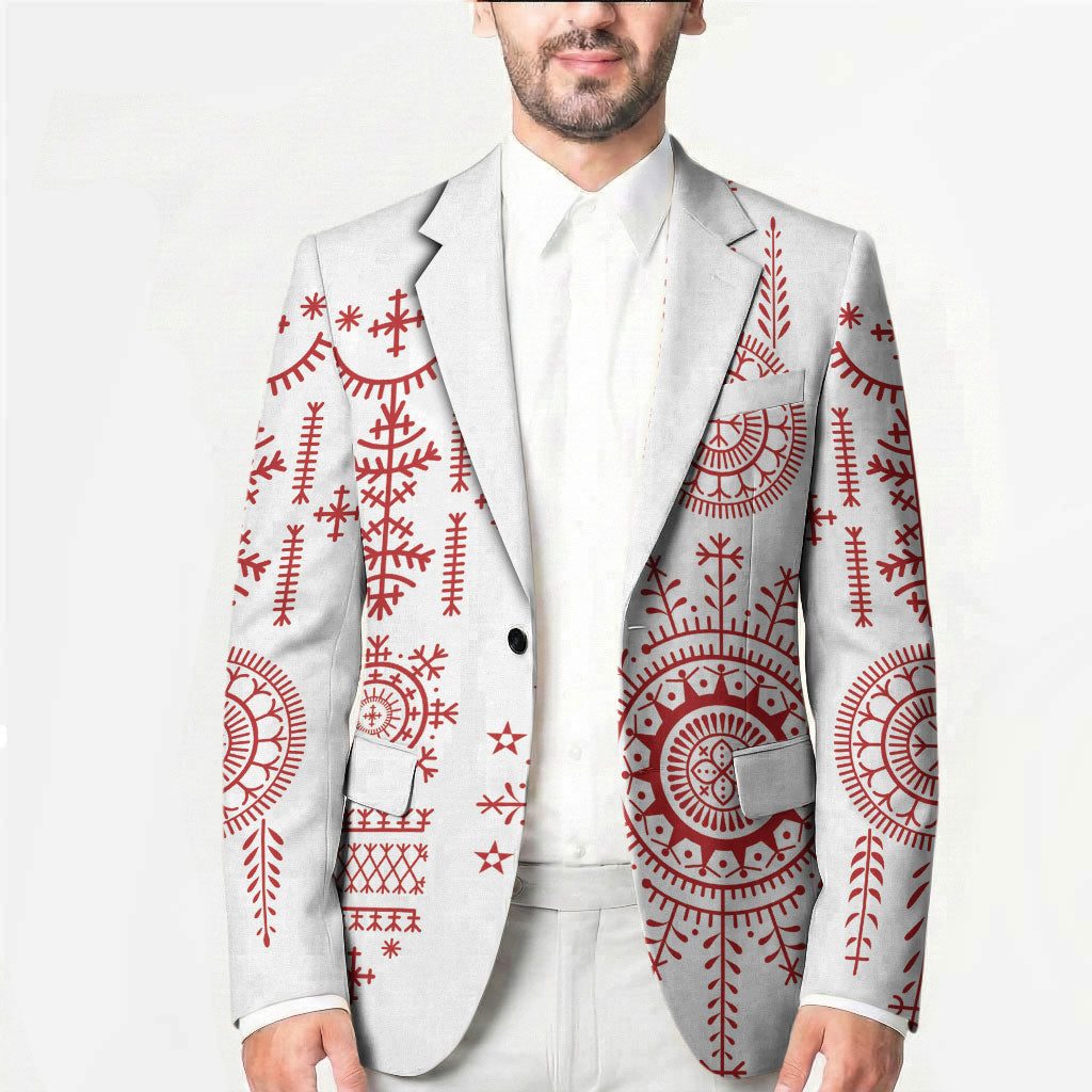 Croatia Sicanje Tattoo Inspired Blazer The Kolo