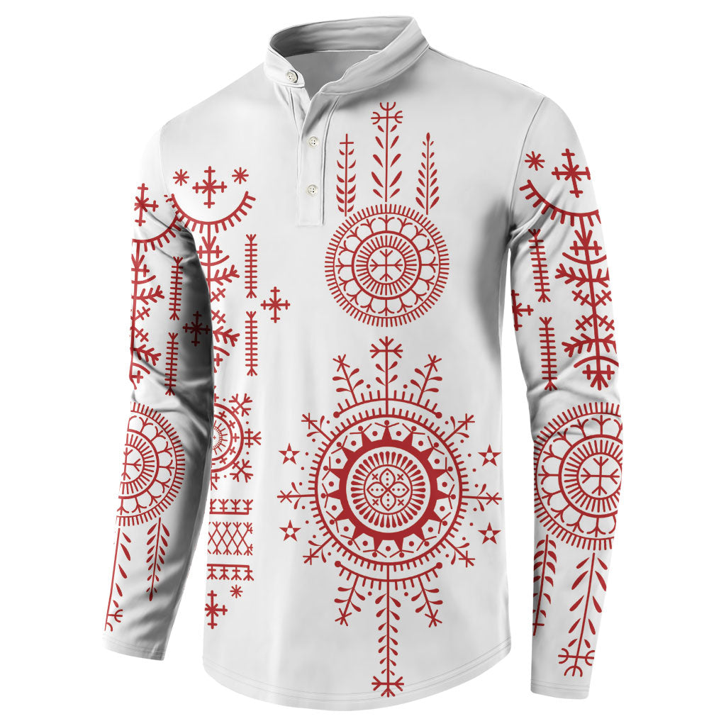 Croatia Sicanje Tattoo Inspired Button Sweatshirt The Kolo