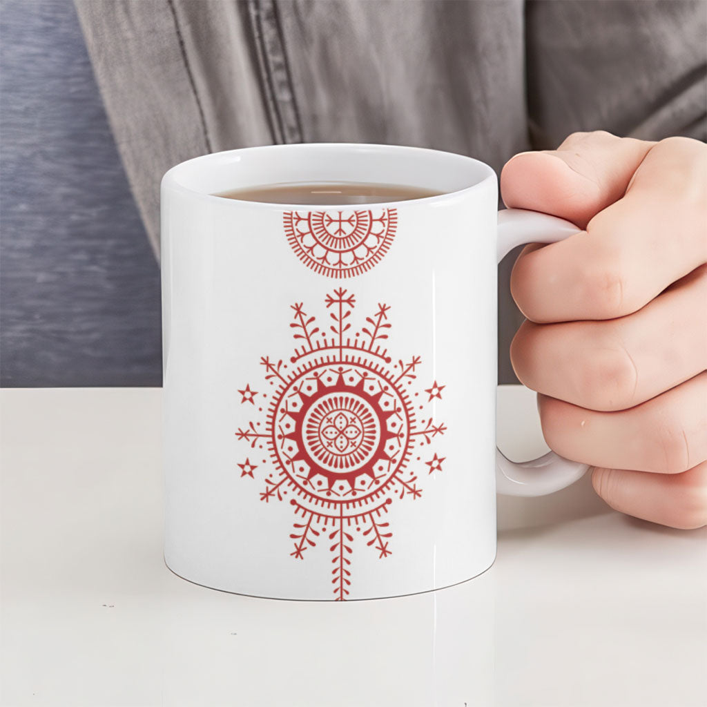 Croatia Sicanje Tattoo Inspired Ceramic Mug The Kolo