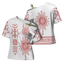 Croatia Sicanje Tattoo Inspired Cross Shoulder Shirt The Kolo