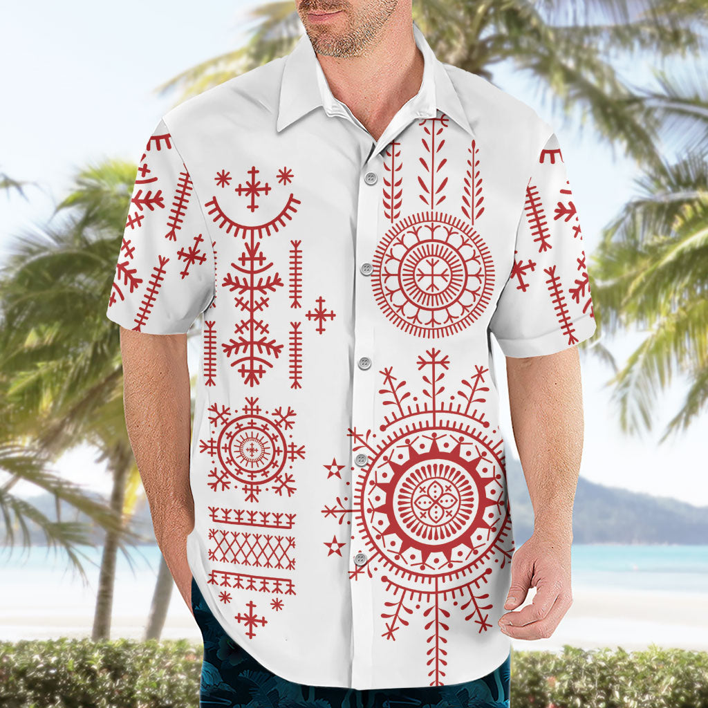 Croatia Sicanje Tattoo Inspired Hawaiian Shirt The Kolo