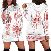 Croatia Sicanje Tattoo Inspired Hoodie Dress The Kolo