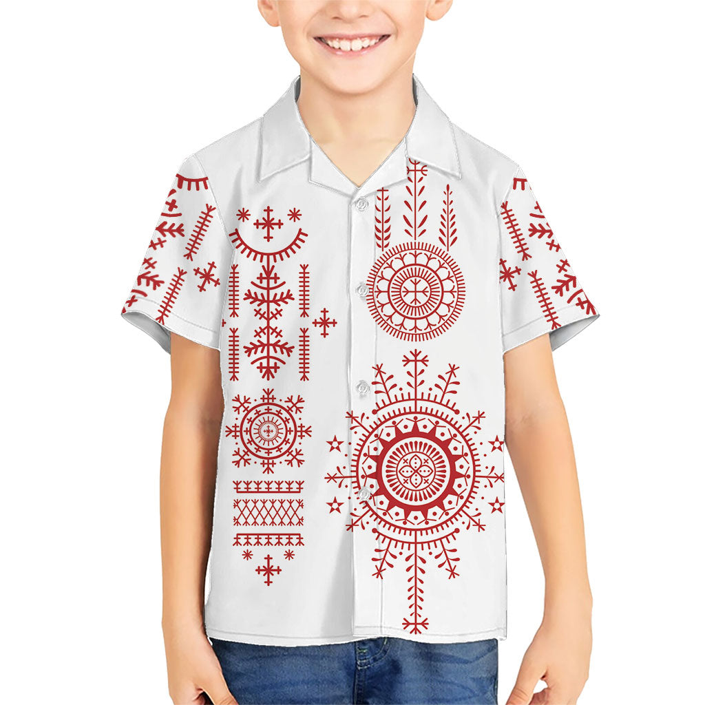 Croatia Sicanje Tattoo Inspired Kid Hawaiian Shirt The Kolo