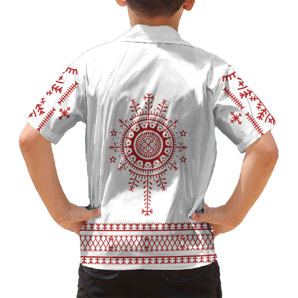 Croatia Sicanje Tattoo Inspired Kid Hawaiian Shirt The Kolo