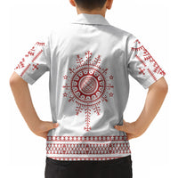Croatia Sicanje Tattoo Inspired Kid Hawaiian Shirt The Kolo LT7