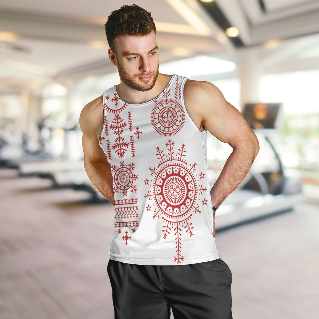 Croatia Sicanje Tattoo Inspired Men Tank Top The Kolo