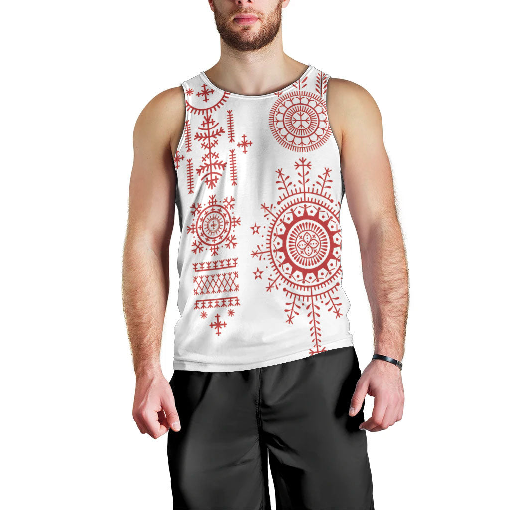 Croatia Sicanje Tattoo Inspired Men Tank Top The Kolo