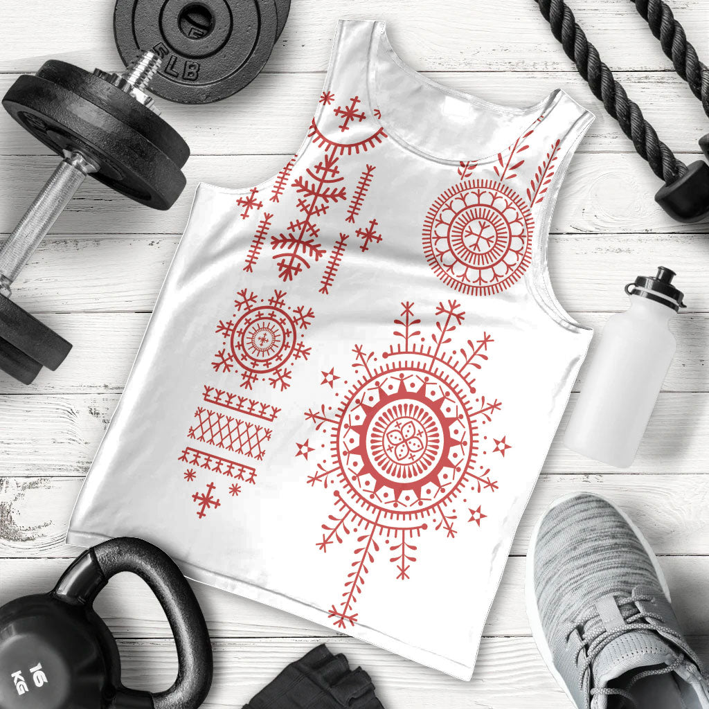 Croatia Sicanje Tattoo Inspired Men Tank Top The Kolo