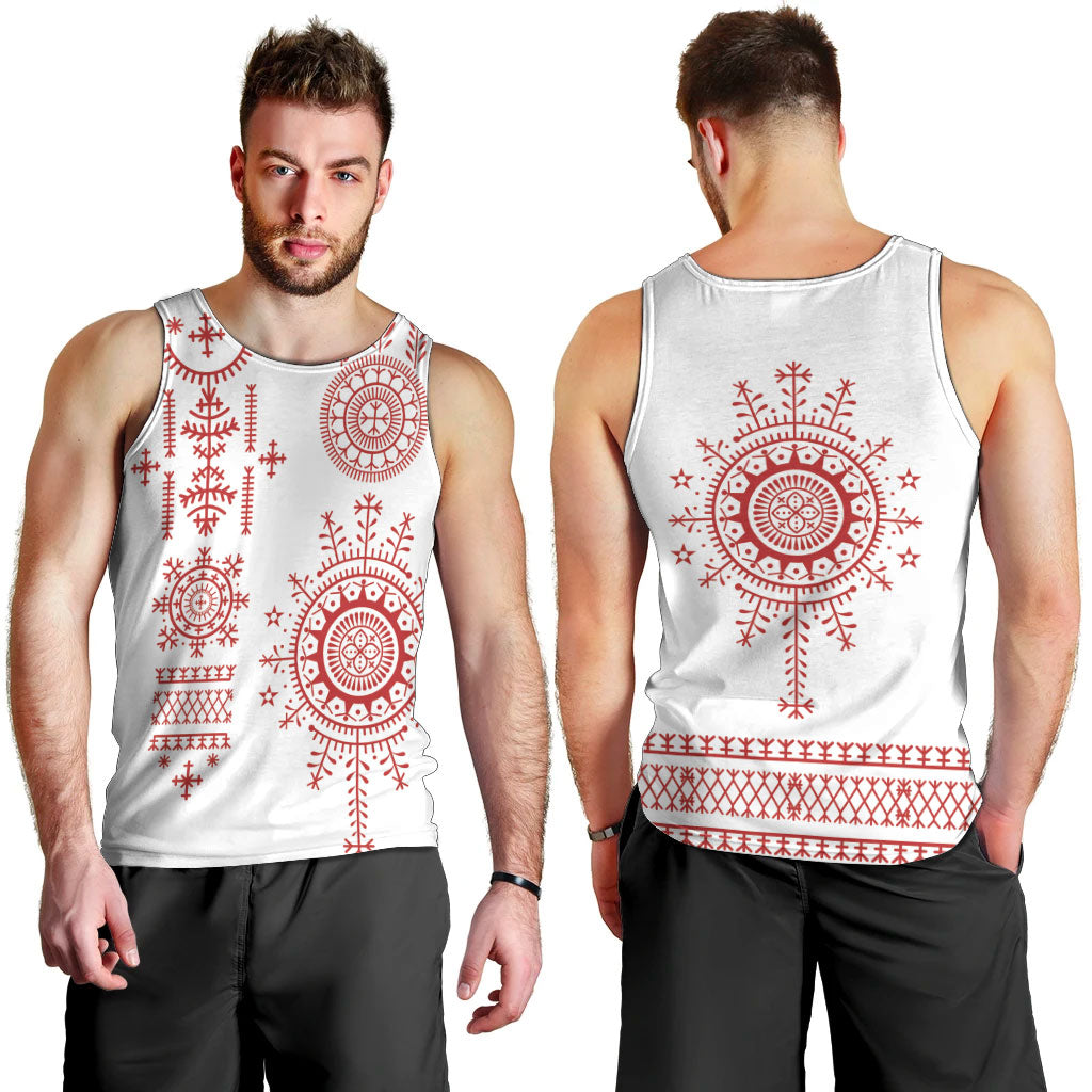 Croatia Sicanje Tattoo Inspired Men Tank Top The Kolo