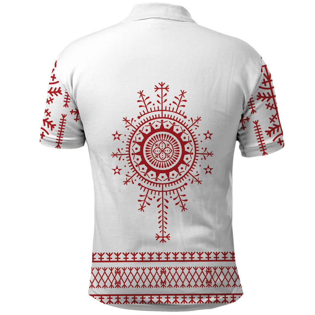 Croatia Sicanje Tattoo Inspired Polo Shirt The Kolo