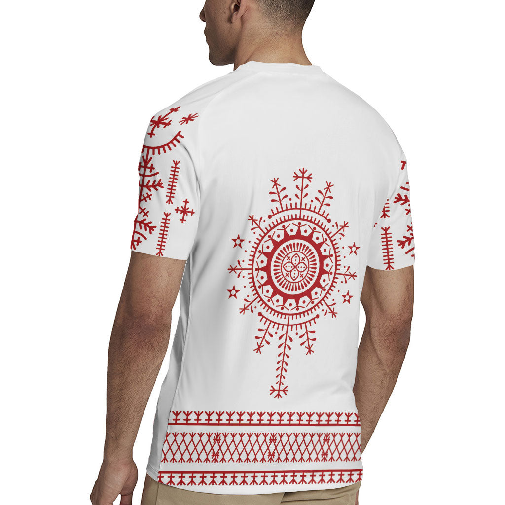 Croatia Sicanje Tattoo Inspired Rugby Jersey The Kolo