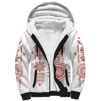 Croatia Sicanje Tattoo Inspired Sherpa Hoodie The Kolo