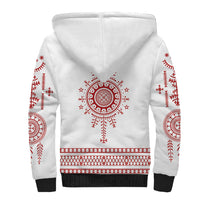 Croatia Sicanje Tattoo Inspired Sherpa Hoodie The Kolo