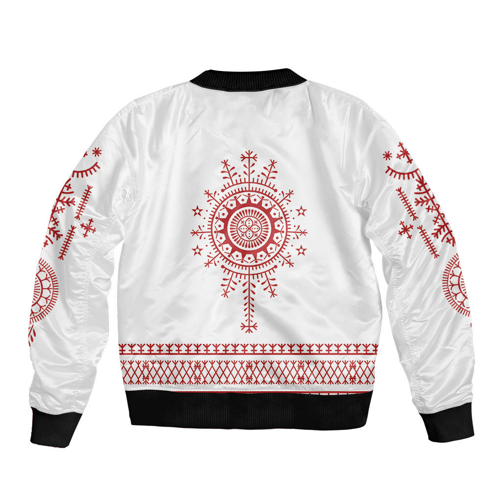 Croatia Sicanje Tattoo Inspired Sleeve Zip Bomber Jacket The Kolo