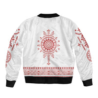 Croatia Sicanje Tattoo Inspired Sleeve Zip Bomber Jacket The Kolo