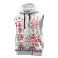 Croatia Sicanje Tattoo Inspired Sleeveless Hoodie The Kolo