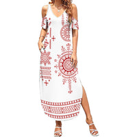 Croatia Sicanje Tattoo Inspired Summer Maxi Dress The Kolo