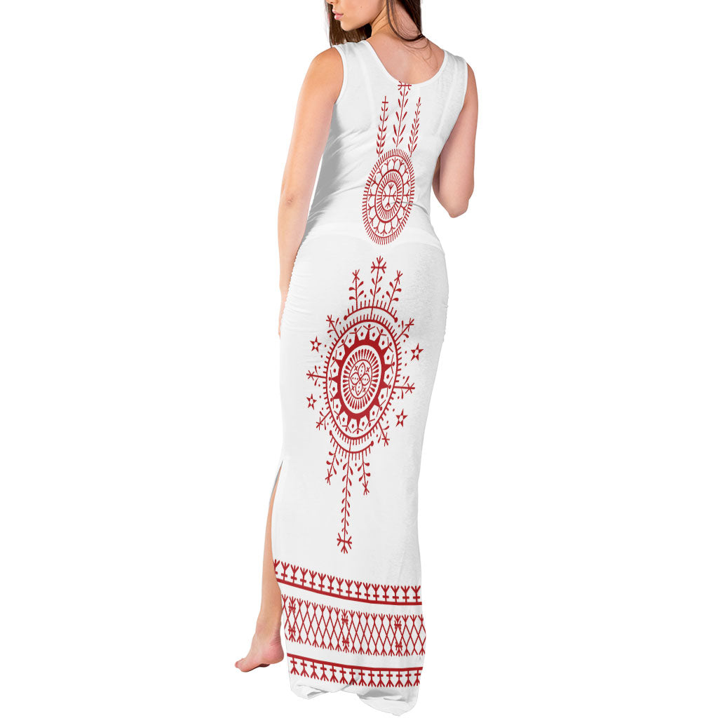 Croatia Sicanje Tattoo Inspired Tank Maxi Dress The Kolo
