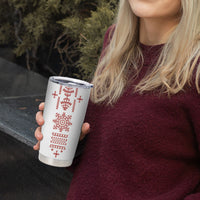 Croatia Sicanje Tattoo Inspired Tumbler Cup The Kolo