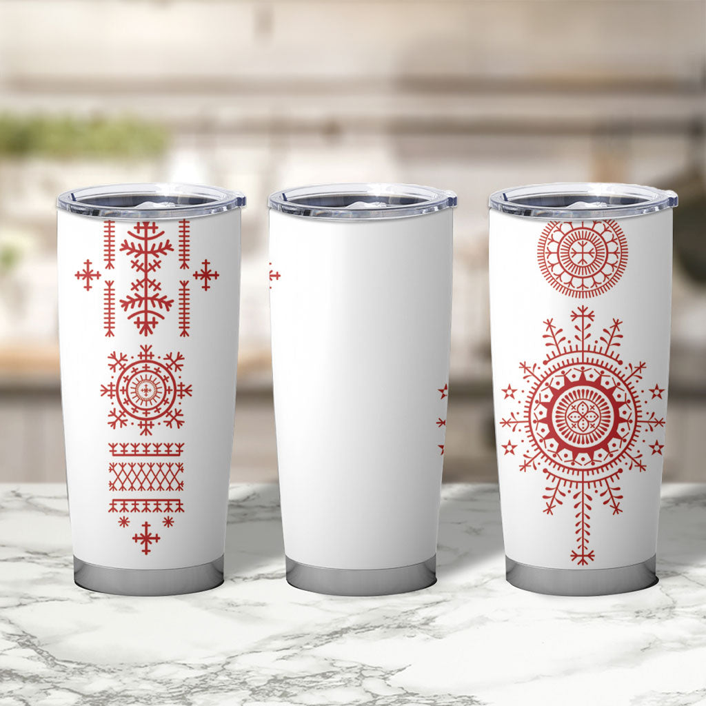 Croatia Sicanje Tattoo Inspired Tumbler Cup The Kolo