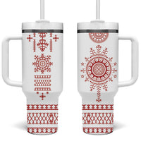 Croatia Sicanje Tattoo Inspired Tumbler With Handle The Kolo