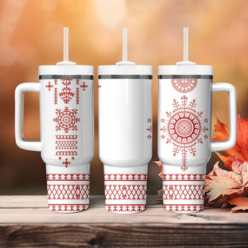 Croatia Sicanje Tattoo Inspired Tumbler With Handle The Kolo