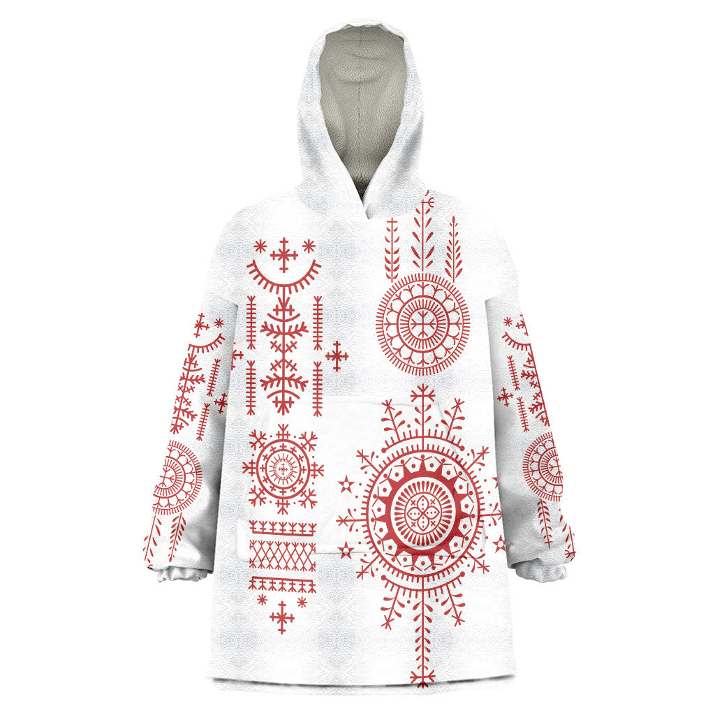 Croatia Sicanje Tattoo Inspired Wearable Blanket Hoodie The Kolo