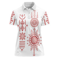 Croatia Sicanje Tattoo Inspired Women Polo Shirt The Kolo