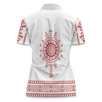 Croatia Sicanje Tattoo Inspired Women Polo Shirt The Kolo