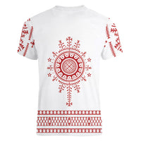 Croatia Sicanje Tattoo Inspired Women V-Neck T-Shirt The Kolo