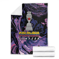 Colombia Football Blanket Cano Cristales Style - Todos Somos Campeon