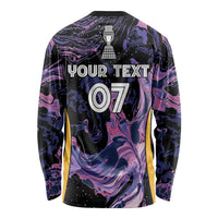 Colombia Football Custom Long Sleeve Shirt Cano Cristales Style - Todos Somos Campeon - Wonder Print Shop