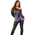 Colombia Football Custom Off Shoulder Sweater Cano Cristales Style - Todos Somos Campeon - Wonder Print Shop