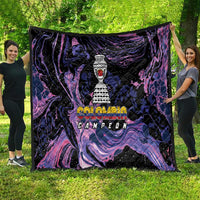 Colombia Football Quilt Cano Cristales Style - Todos Somos Campeon - Wonder Print Shop