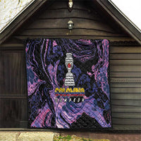 Colombia Football Quilt Cano Cristales Style - Todos Somos Campeon - Wonder Print Shop