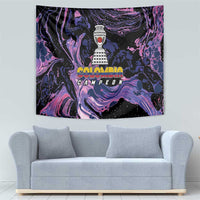 Colombia Football Tapestry Cano Cristales Style - Todos Somos Campeon - Wonder Print Shop