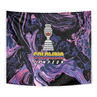 Colombia Football Tapestry Cano Cristales Style - Todos Somos Campeon - Wonder Print Shop