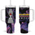 Colombia Football Tumbler With Handle Cano Cristales Style - Todos Somos Campeon - Wonder Print Shop