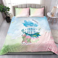 Chucks N Pearls 2024 Bedding Set Pink Green Rocking The World LT7 - Wonder Print Shop