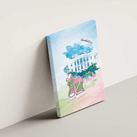 Chucks N Pearls 2024 Canvas Wall Art Pink Green Rocking The World LT7 - Wonder Print Shop