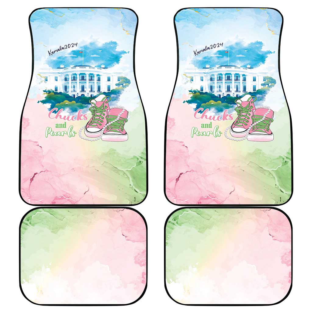 Chucks N Pearls 2024 Car Mats Pink Green Rocking The World LT7 - Wonder Print Shop