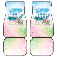 Chucks N Pearls 2024 Car Mats Pink Green Rocking The World LT7 - Wonder Print Shop