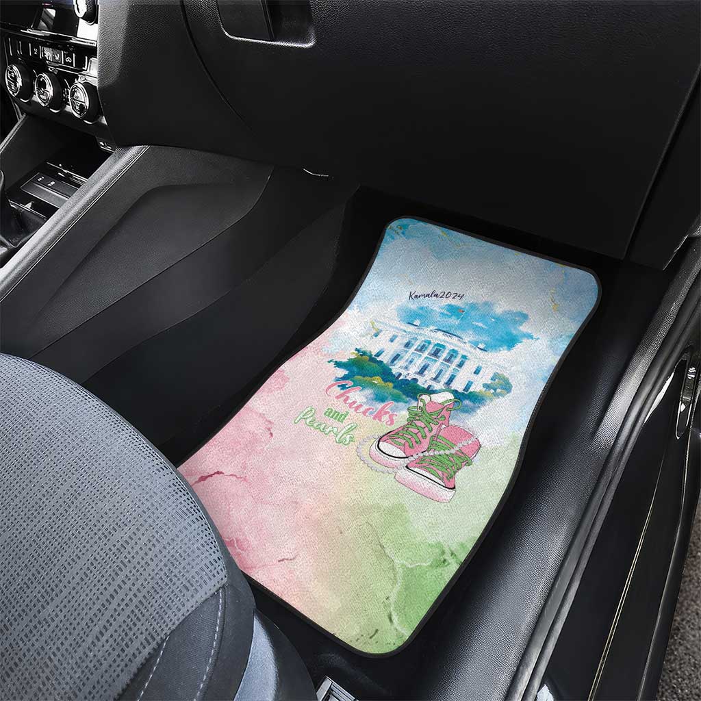 Chucks N Pearls 2024 Car Mats Pink Green Rocking The World LT7 - Wonder Print Shop