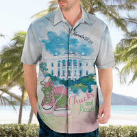 Chucks N Pearls 2024 Hawaiian Shirt Pink Green Rocking The World - Wonder Print Shop