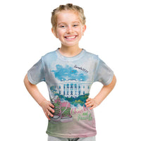 Chucks N Pearls 2024 Kid T Shirt Pink Green Rocking The World - Wonder Print Shop