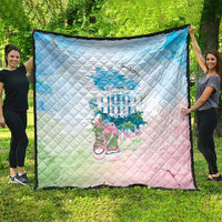 Chucks N Pearls 2024 Quilt Pink Green Rocking The World - Wonder Print Shop