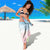 Chucks N Pearls 2024 Sarong Pink Green Rocking The World - Wonder Print Shop